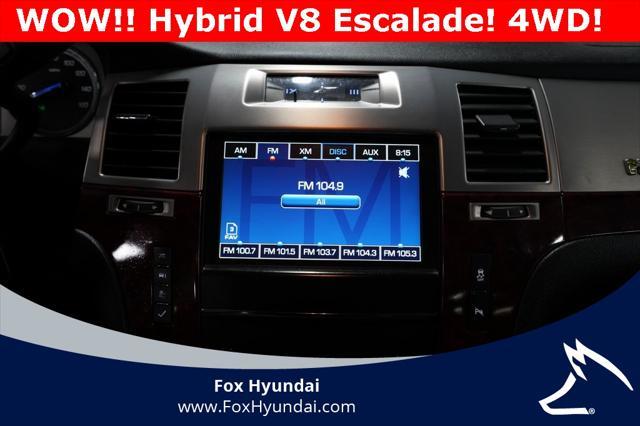 used 2012 Cadillac Escalade Hybrid car, priced at $12,900