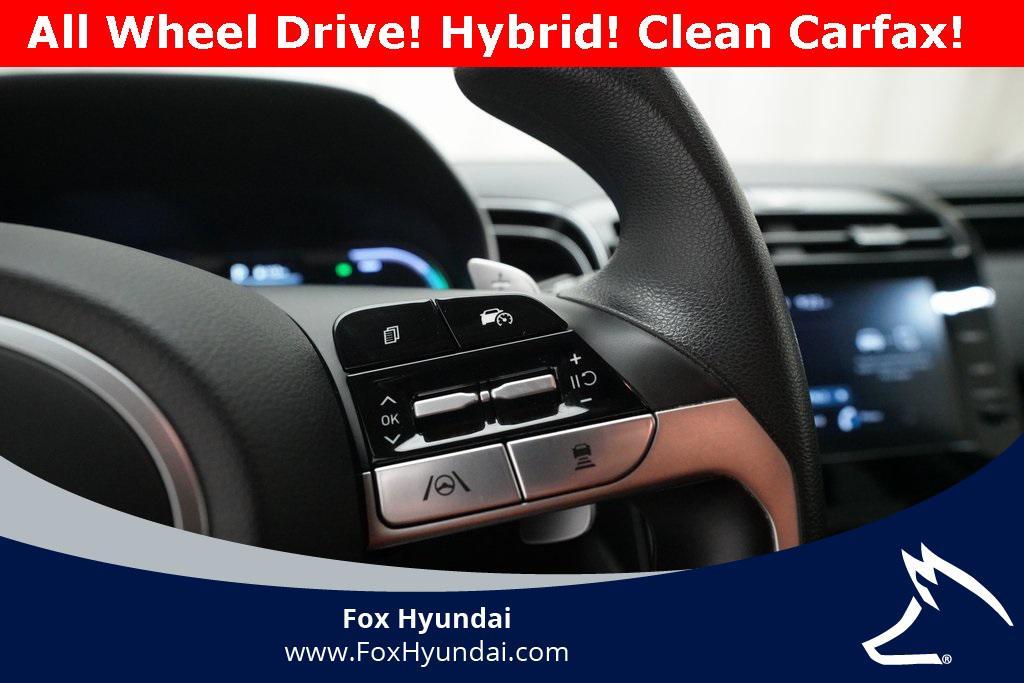 used 2023 Hyundai TUCSON Hybrid car, priced at $17,500