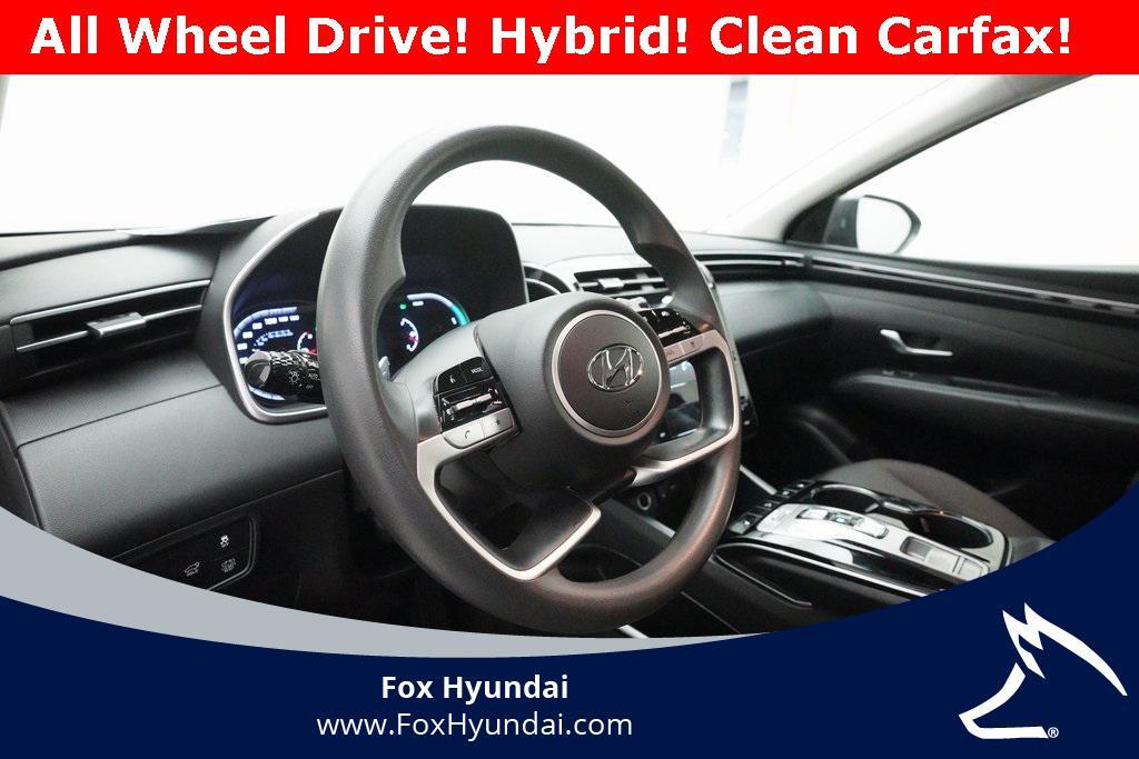 used 2023 Hyundai TUCSON Hybrid car, priced at $17,500