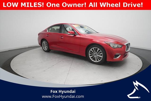 used 2024 INFINITI Q50 car, priced at $38,700
