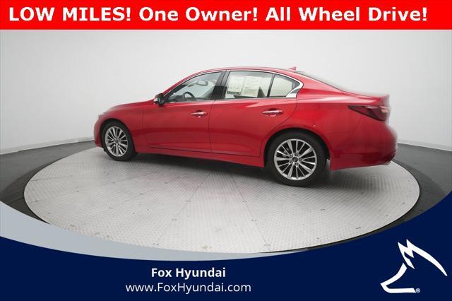 used 2024 INFINITI Q50 car, priced at $38,700