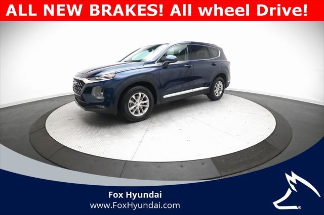 used 2020 Hyundai Santa Fe car, priced at $17,100