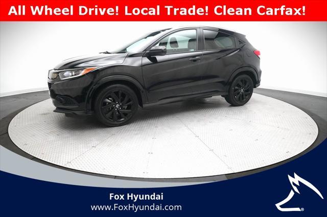 used 2022 Honda HR-V car, priced at $22,200