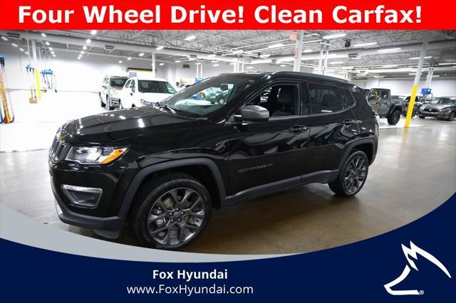 used 2021 Jeep Compass car, priced at $16,200