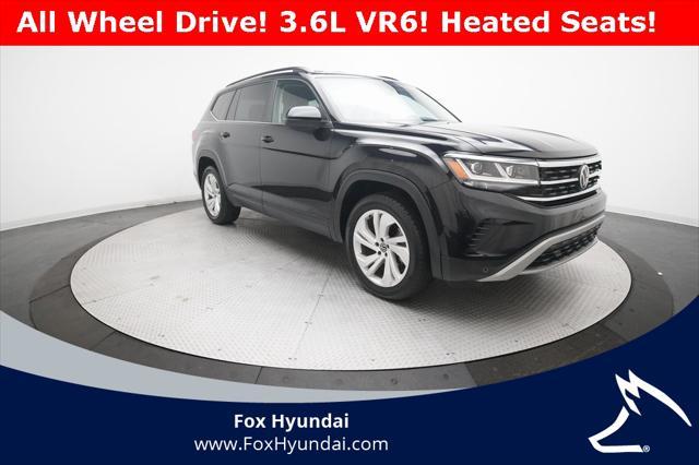 used 2021 Volkswagen Atlas car, priced at $25,500