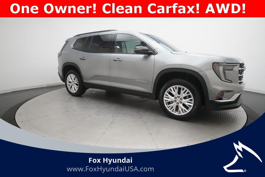 used 2024 GMC Acadia car, priced at $40,250