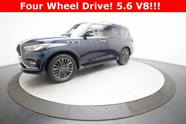 used 2024 INFINITI QX80 car, priced at $56,500