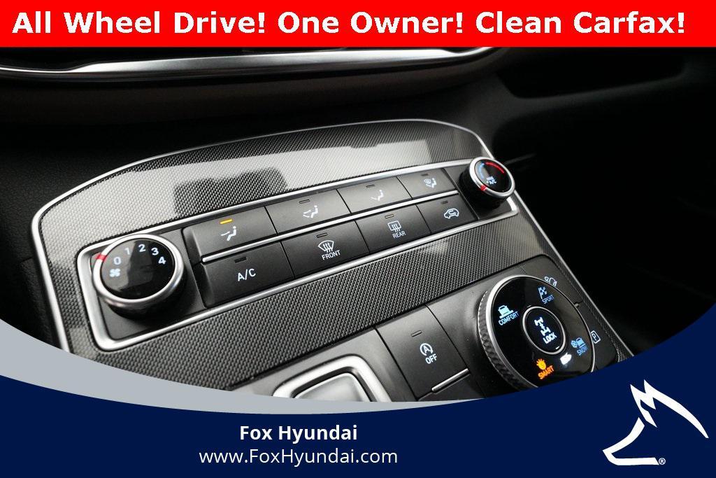 used 2022 Hyundai Santa Fe car, priced at $19,500