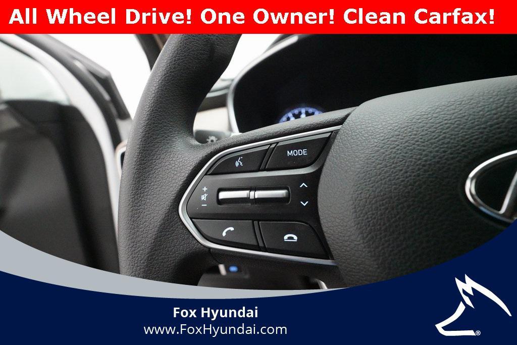 used 2022 Hyundai Santa Fe car, priced at $19,500