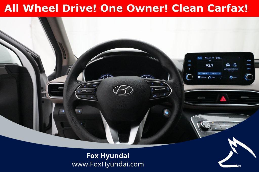 used 2022 Hyundai Santa Fe car, priced at $19,500