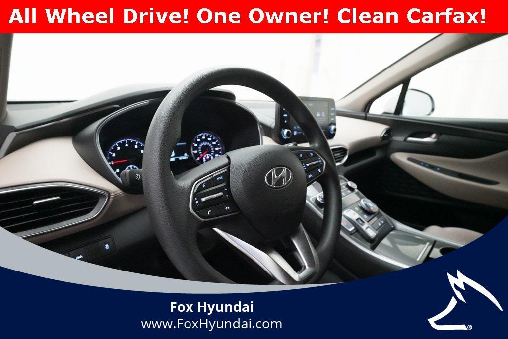 used 2022 Hyundai Santa Fe car, priced at $19,500