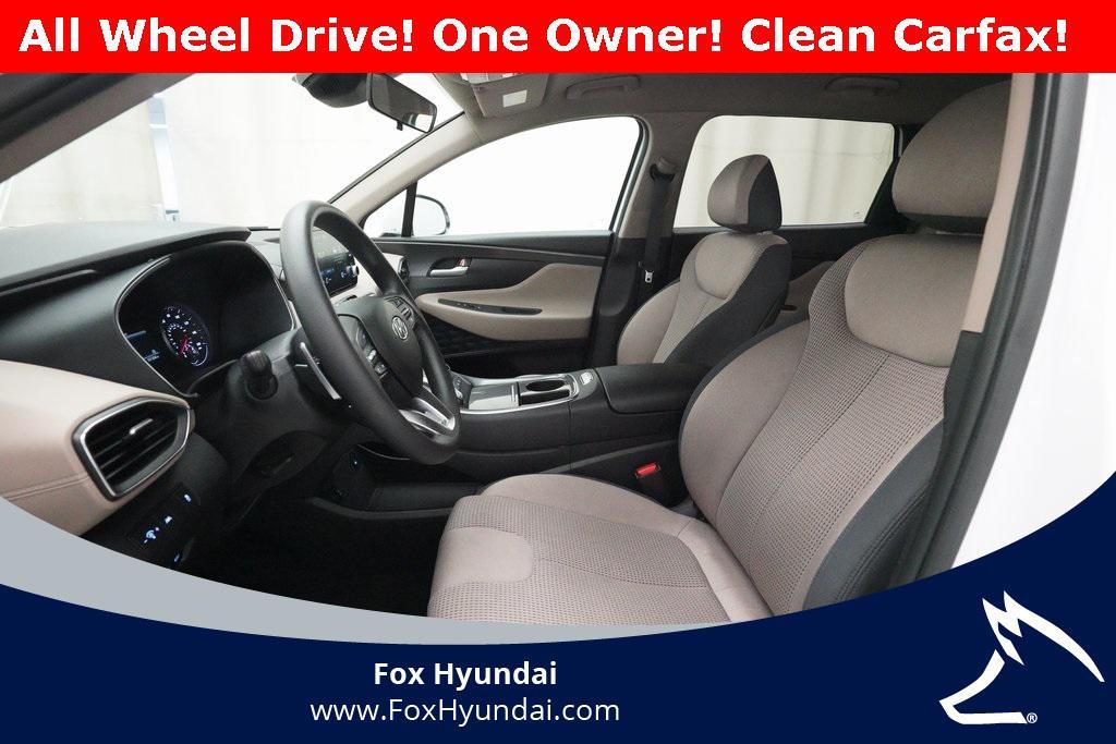 used 2022 Hyundai Santa Fe car, priced at $19,500