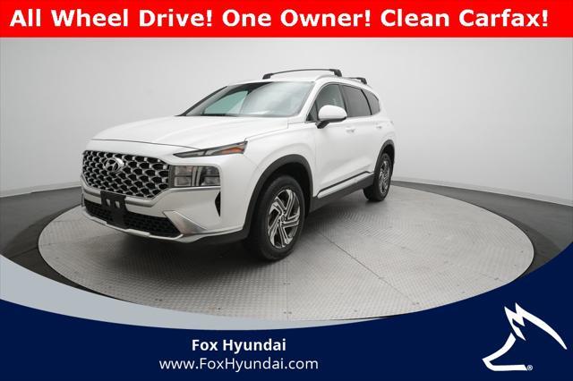 used 2022 Hyundai Santa Fe car, priced at $20,500