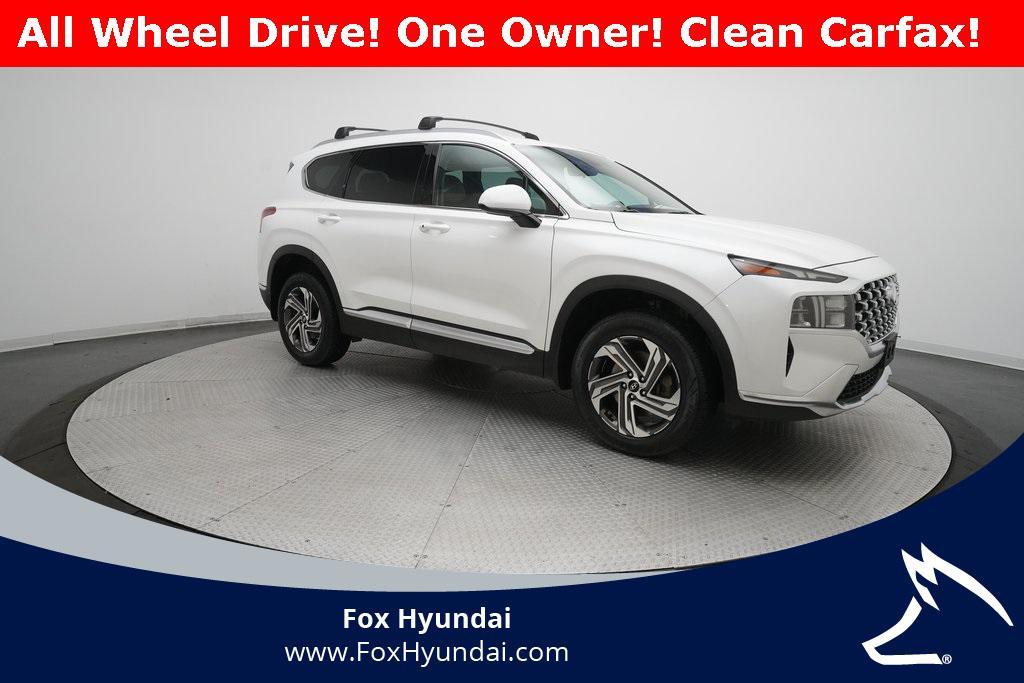 used 2022 Hyundai Santa Fe car, priced at $19,500