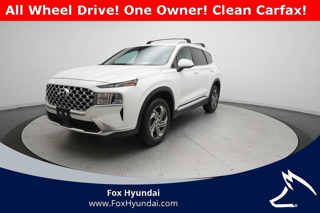 used 2022 Hyundai Santa Fe car, priced at $19,900