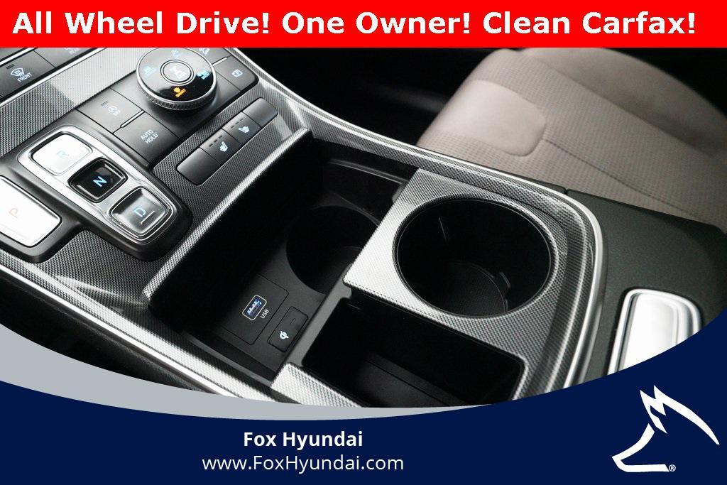 used 2022 Hyundai Santa Fe car, priced at $19,500