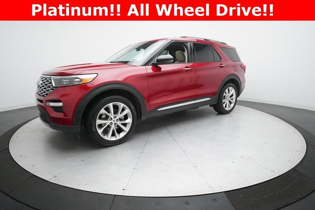 used 2021 Ford Explorer car, priced at $38,900