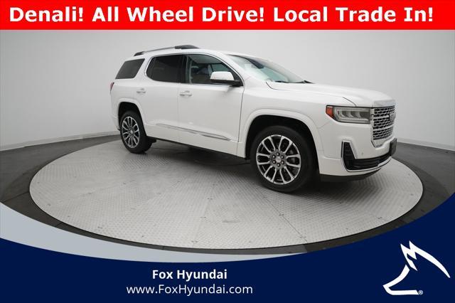 used 2020 GMC Acadia car, priced at $26,900
