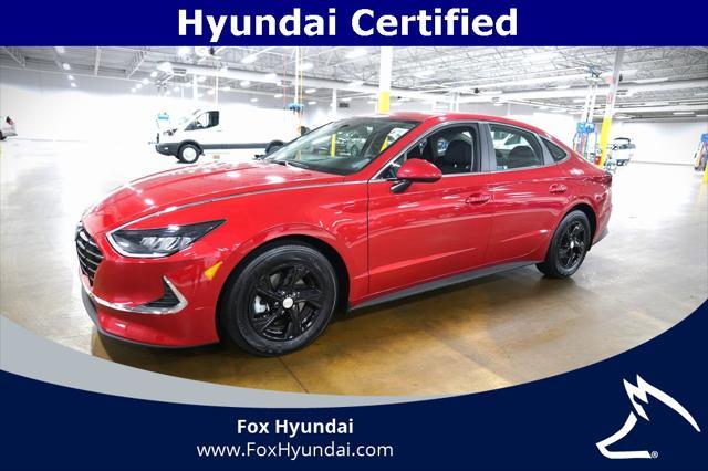 used 2022 Hyundai Sonata car, priced at $18,750