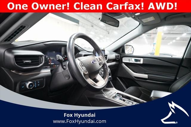 used 2022 Ford Explorer car, priced at $30,500