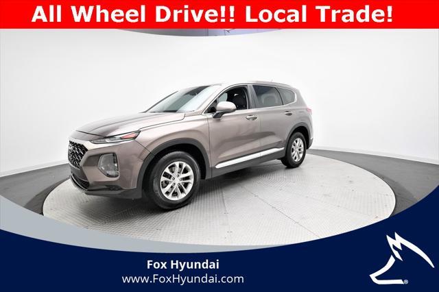 used 2019 Hyundai Santa Fe car, priced at $13,800