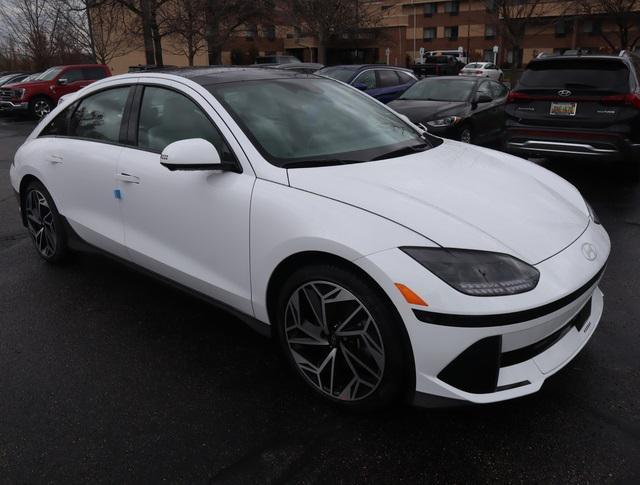 new 2025 Hyundai IONIQ 6 car, priced at $56,000