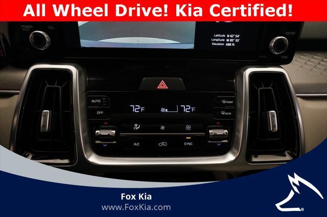 used 2022 Kia Sorento car, priced at $27,500