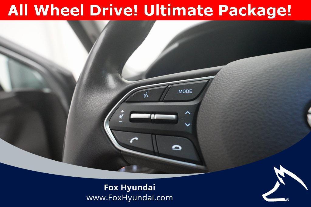 used 2019 Hyundai Santa Fe car, priced at $18,000