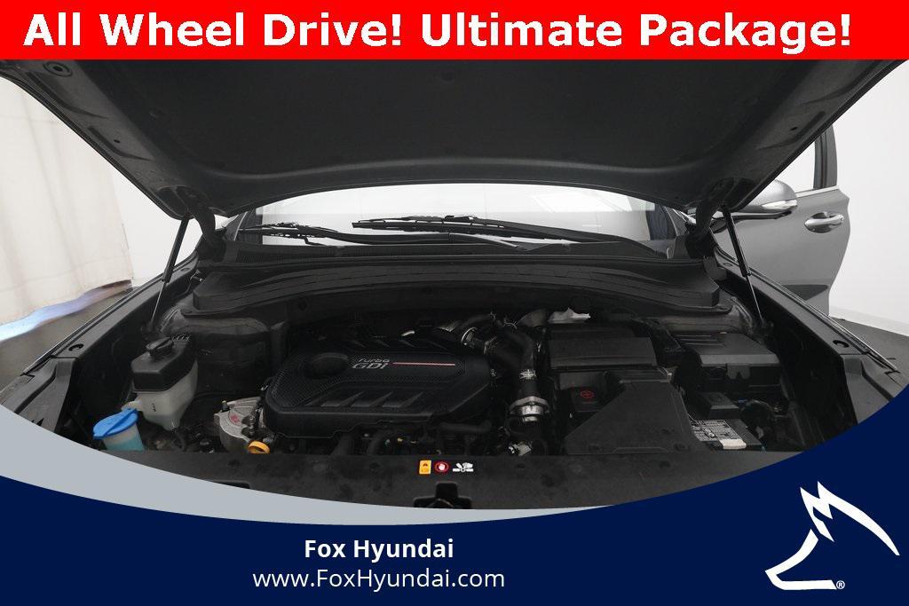 used 2019 Hyundai Santa Fe car, priced at $18,000