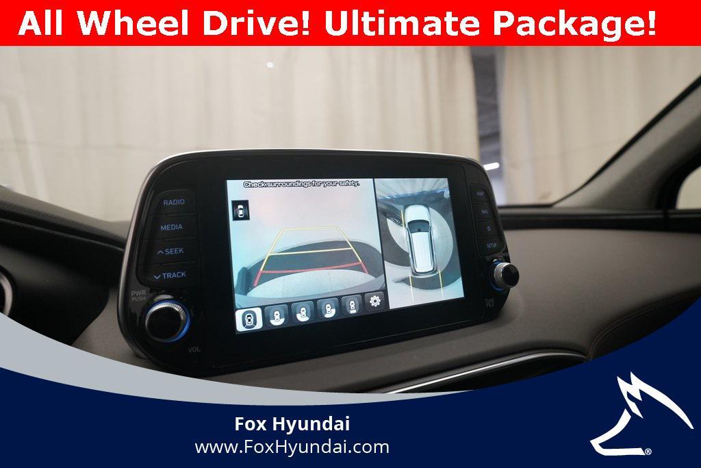 used 2019 Hyundai Santa Fe car, priced at $18,000