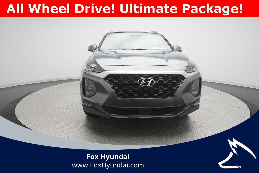 used 2019 Hyundai Santa Fe car, priced at $18,000
