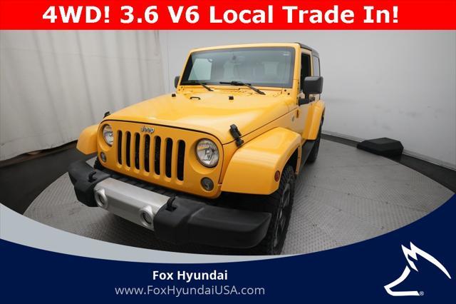 used 2015 Jeep Wrangler car, priced at $16,500