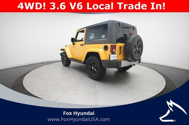 used 2015 Jeep Wrangler car, priced at $16,500