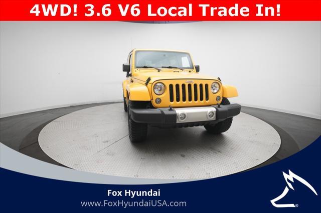 used 2015 Jeep Wrangler car, priced at $16,500