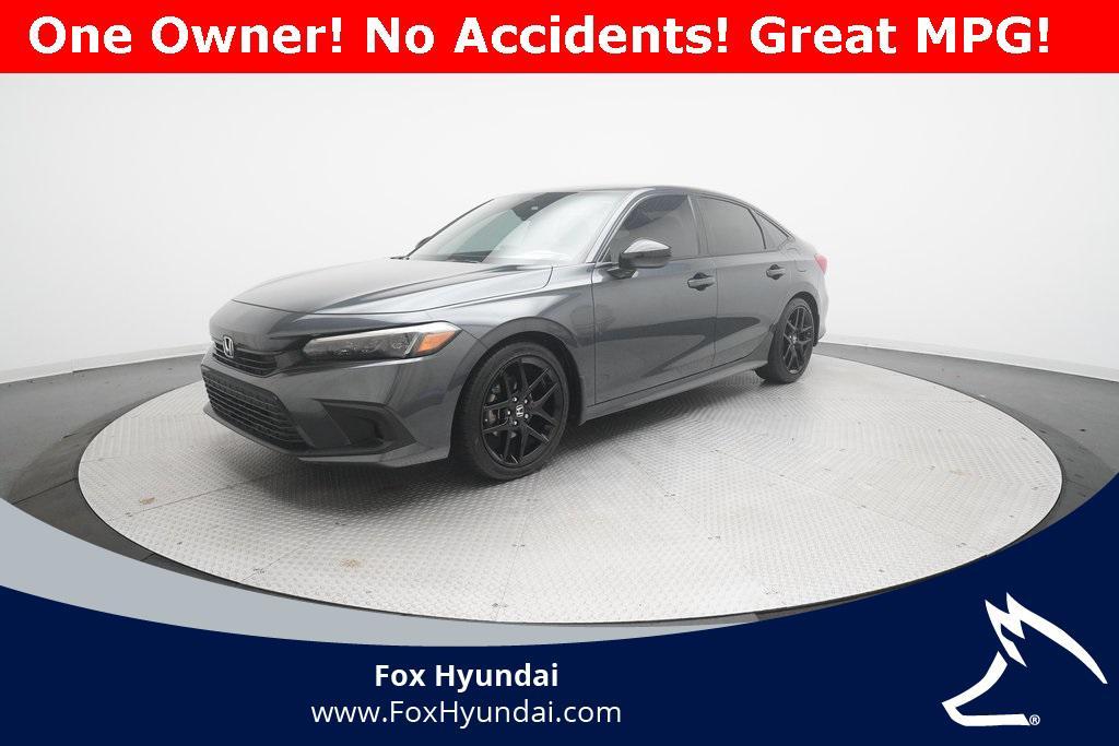 used 2022 Honda Civic car, priced at $23,700