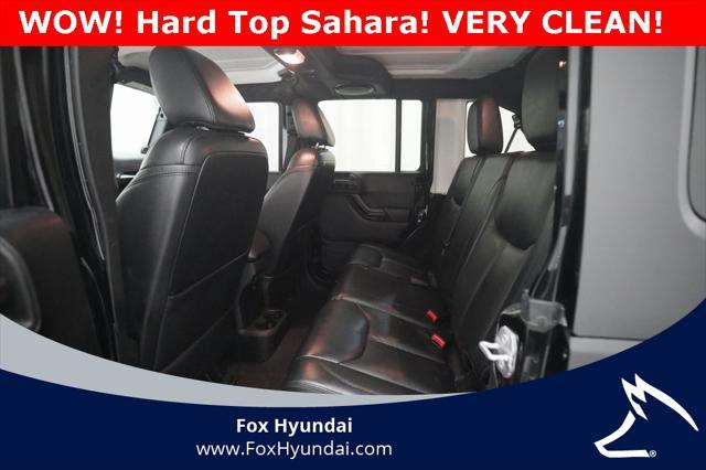used 2014 Jeep Wrangler Unlimited car, priced at $17,400