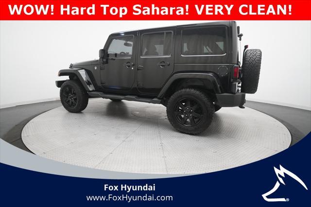 used 2014 Jeep Wrangler Unlimited car, priced at $17,400