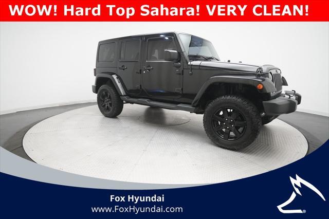 used 2014 Jeep Wrangler Unlimited car, priced at $17,400