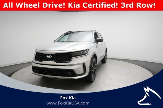 used 2021 Kia Sorento car, priced at $26,900