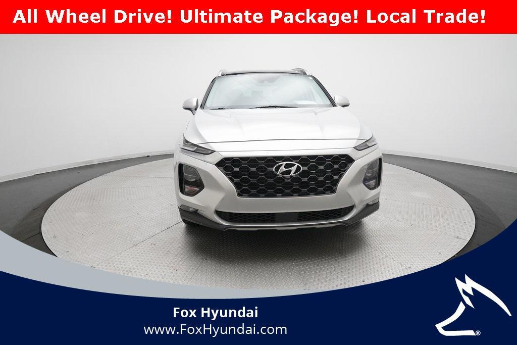 used 2019 Hyundai Santa Fe car, priced at $16,300