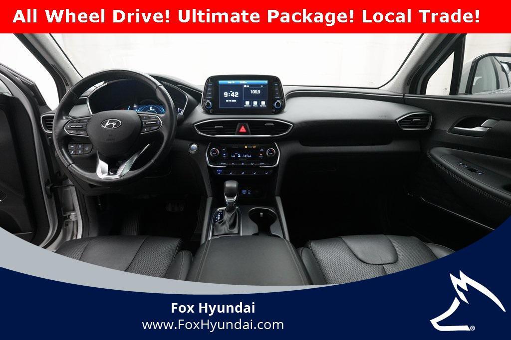used 2019 Hyundai Santa Fe car, priced at $16,300