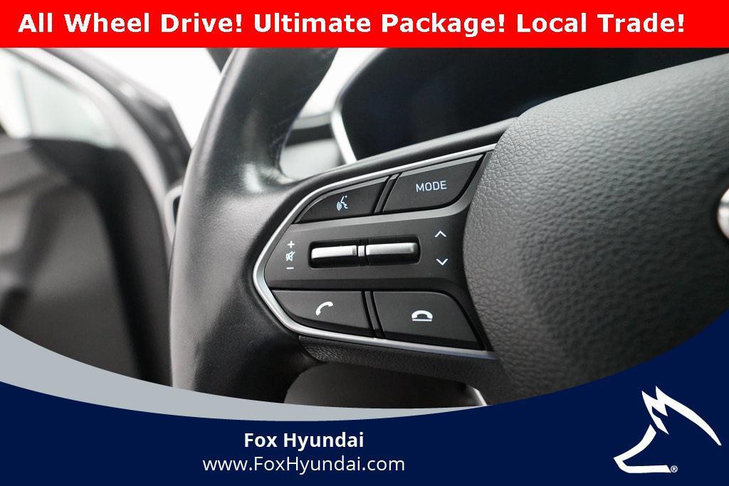used 2019 Hyundai Santa Fe car, priced at $16,300