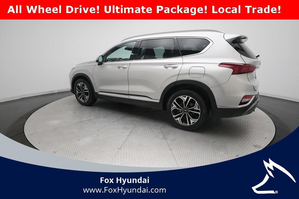used 2019 Hyundai Santa Fe car, priced at $16,300