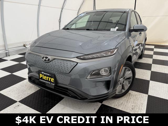 used 2021 Hyundai Kona EV car, priced at $19,790