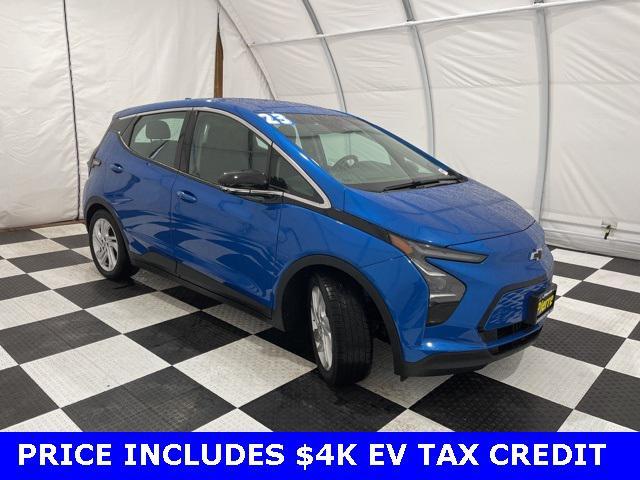 used 2023 Chevrolet Bolt EV car, priced at $16,390