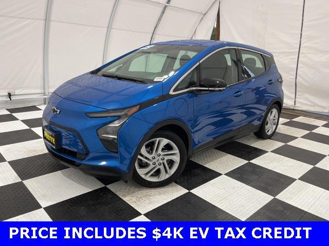 used 2023 Chevrolet Bolt EV car, priced at $16,390