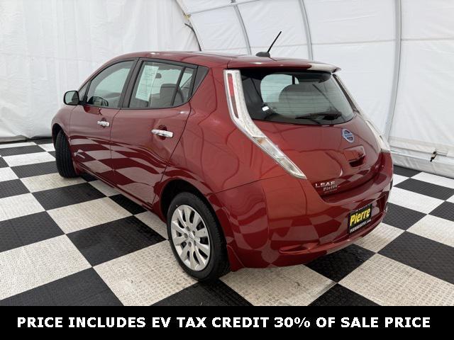 used 2015 Nissan Leaf car, priced at $5,990