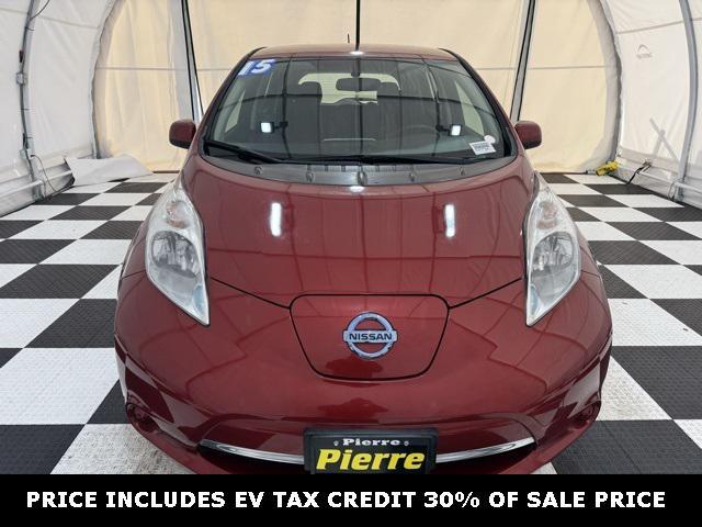 used 2015 Nissan Leaf car, priced at $5,990