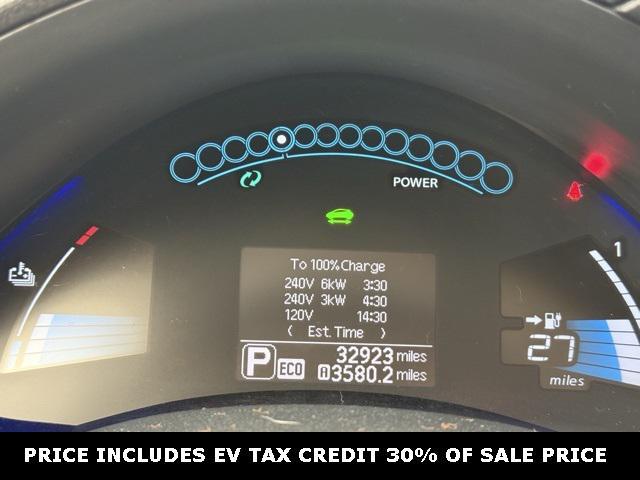 used 2015 Nissan Leaf car, priced at $5,990