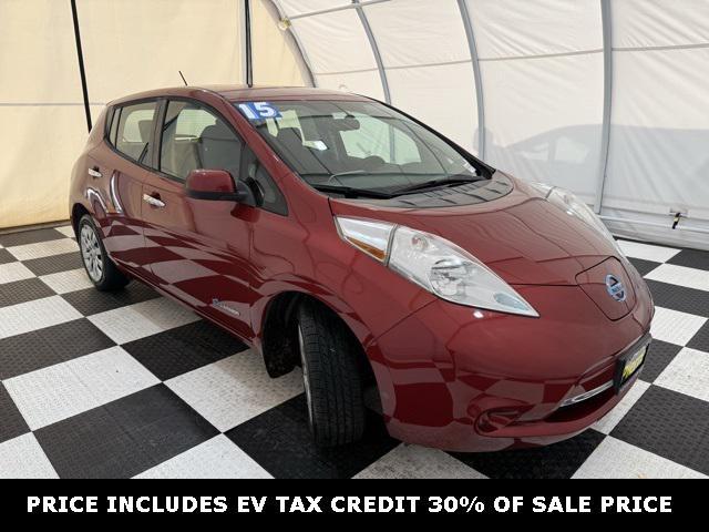 used 2015 Nissan Leaf car, priced at $5,990